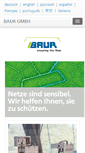 Mobile Screenshot of baur.at