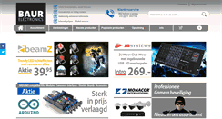 Desktop Screenshot of baur.nl